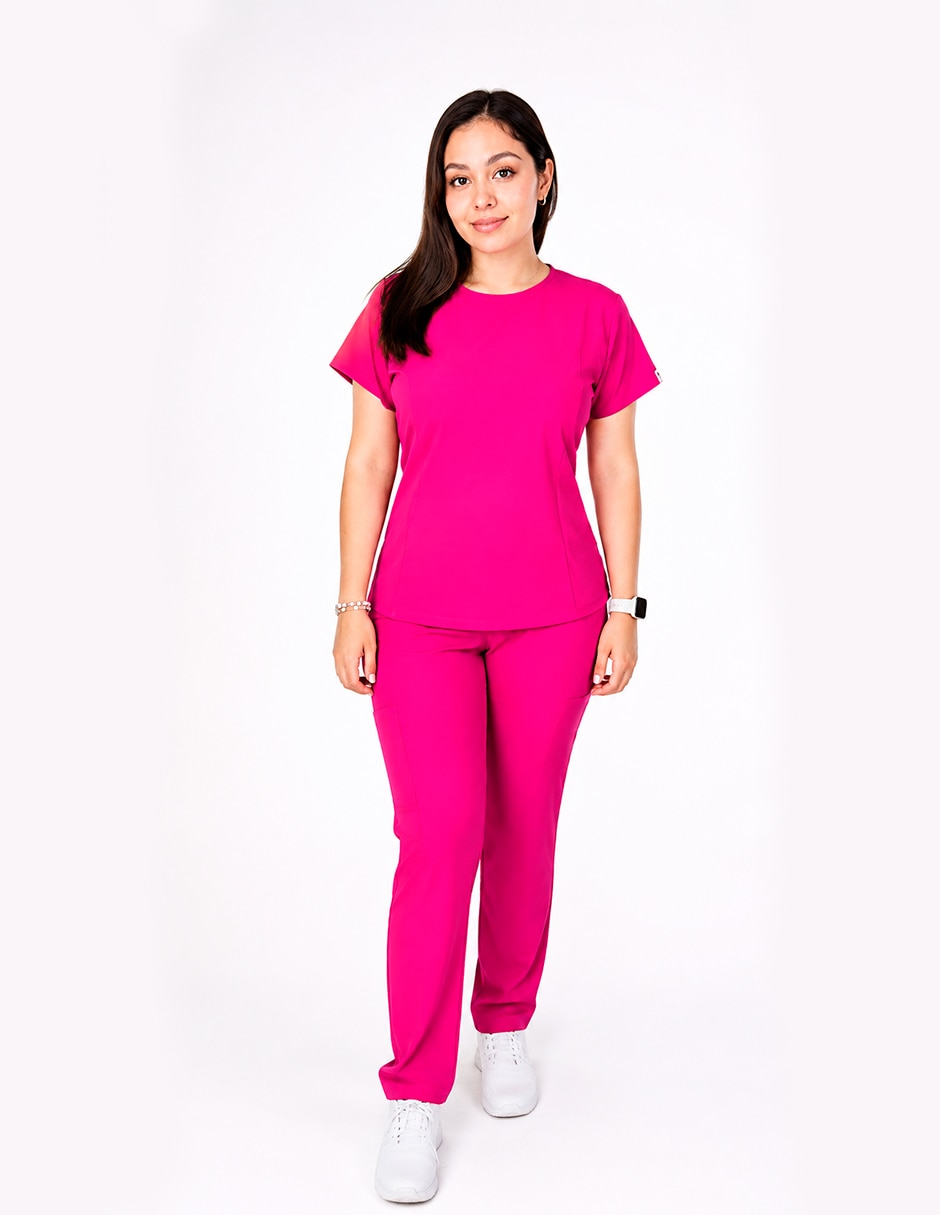 Pijama quirúrgica relajado para mujer 3