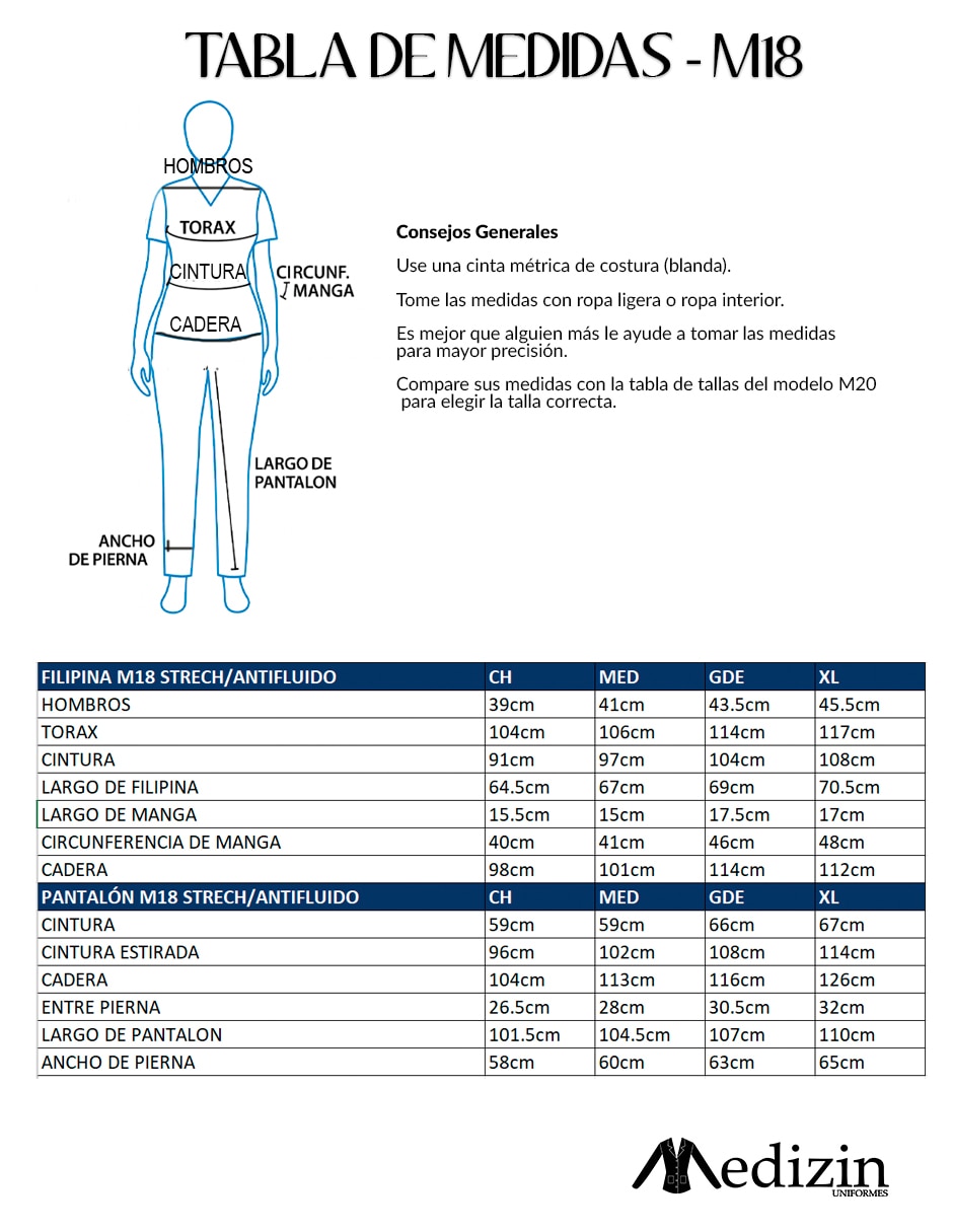 Pijama quirúrgica relajado para mujer 4