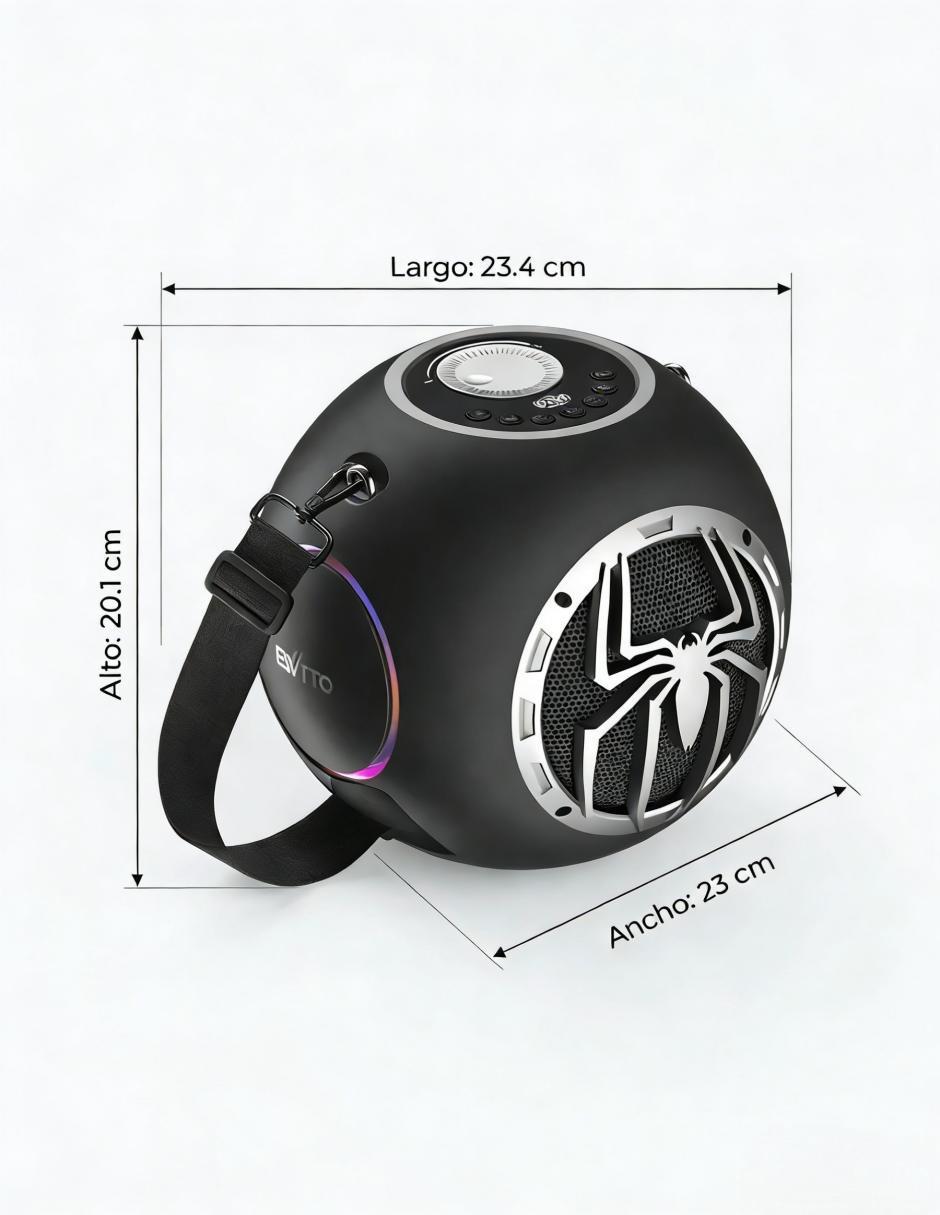 Bocina portátil bluetooth NFC 8