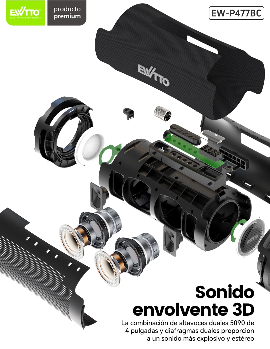 Bocina bluetooth