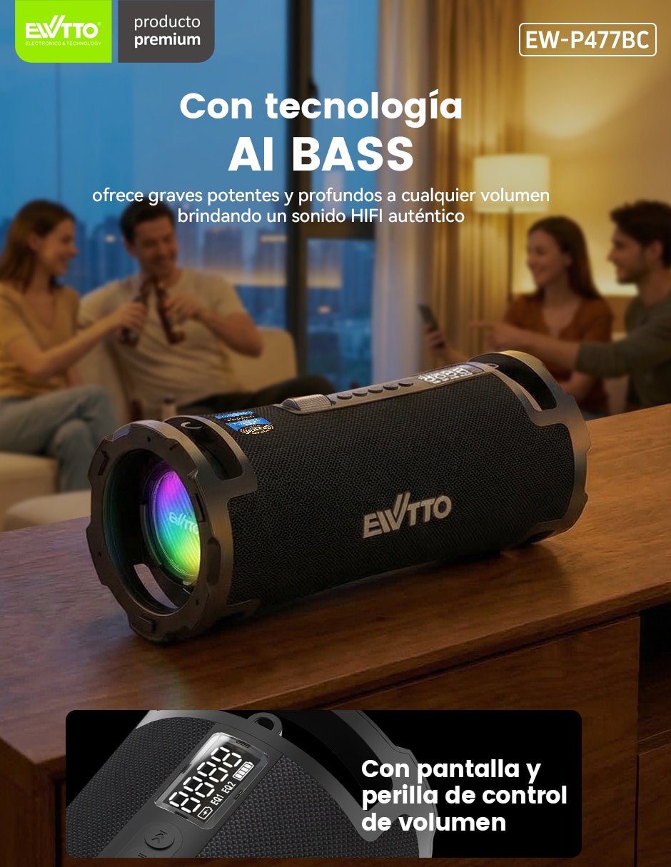 Bocina bluetooth