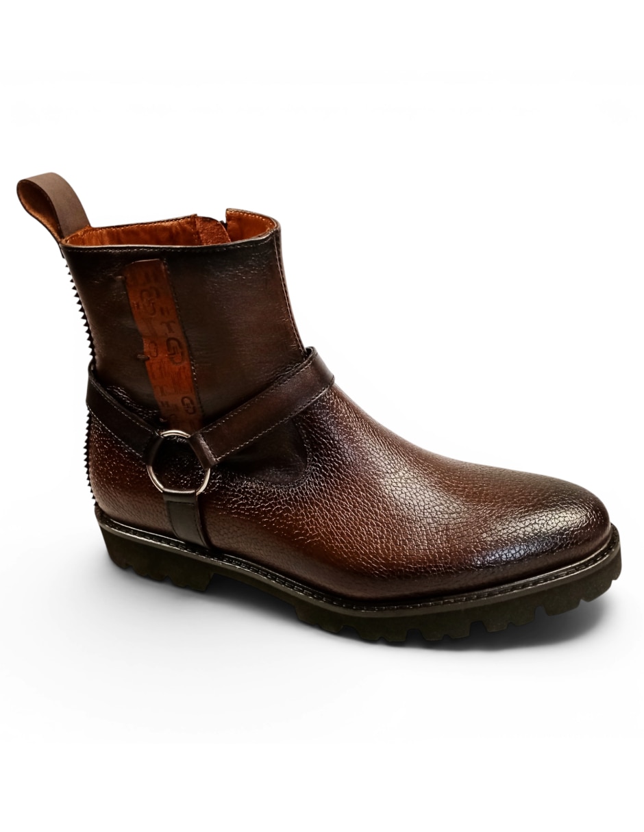 Botín Royal de piel para hombre Botín Royal de piel para hombre