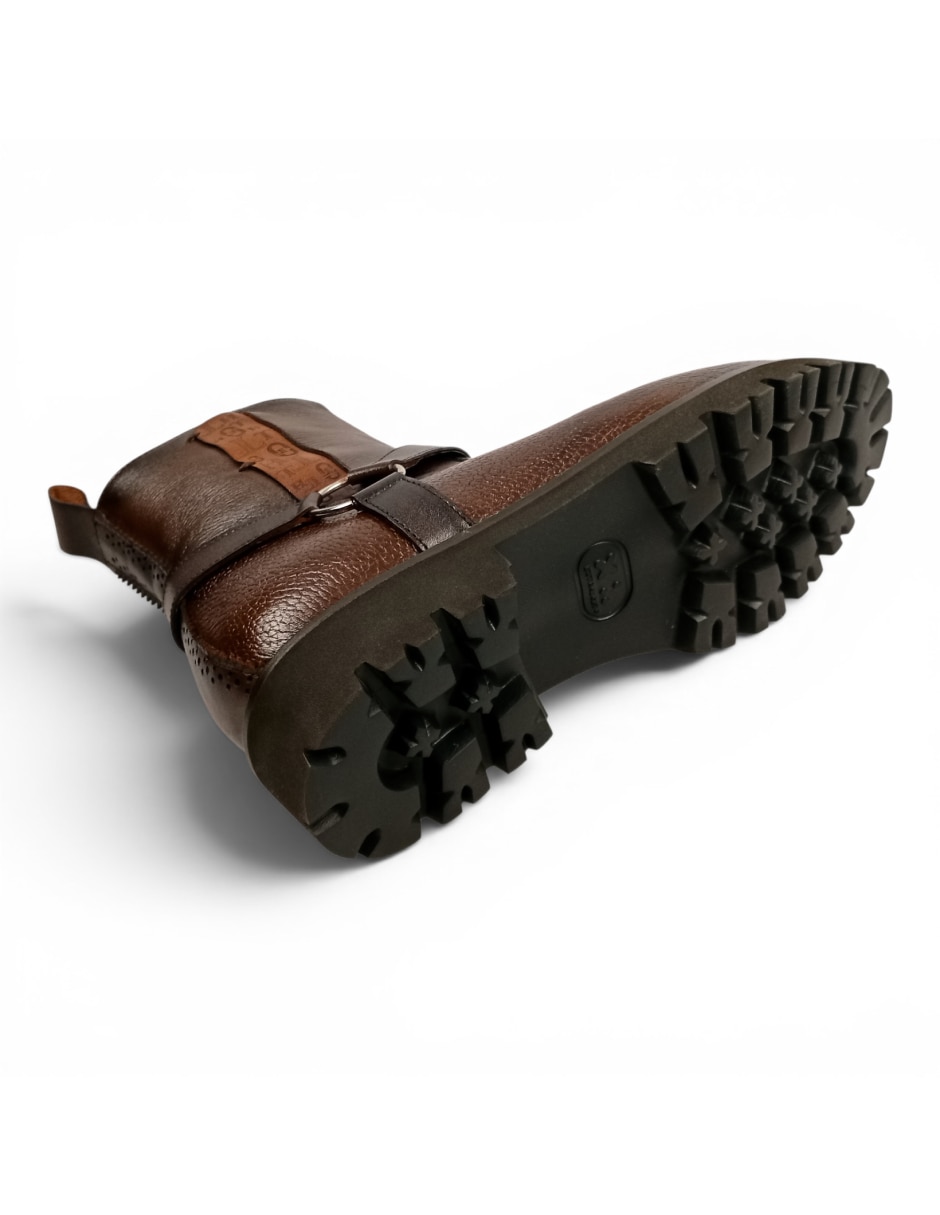 Botín Royal de piel para hombre 3