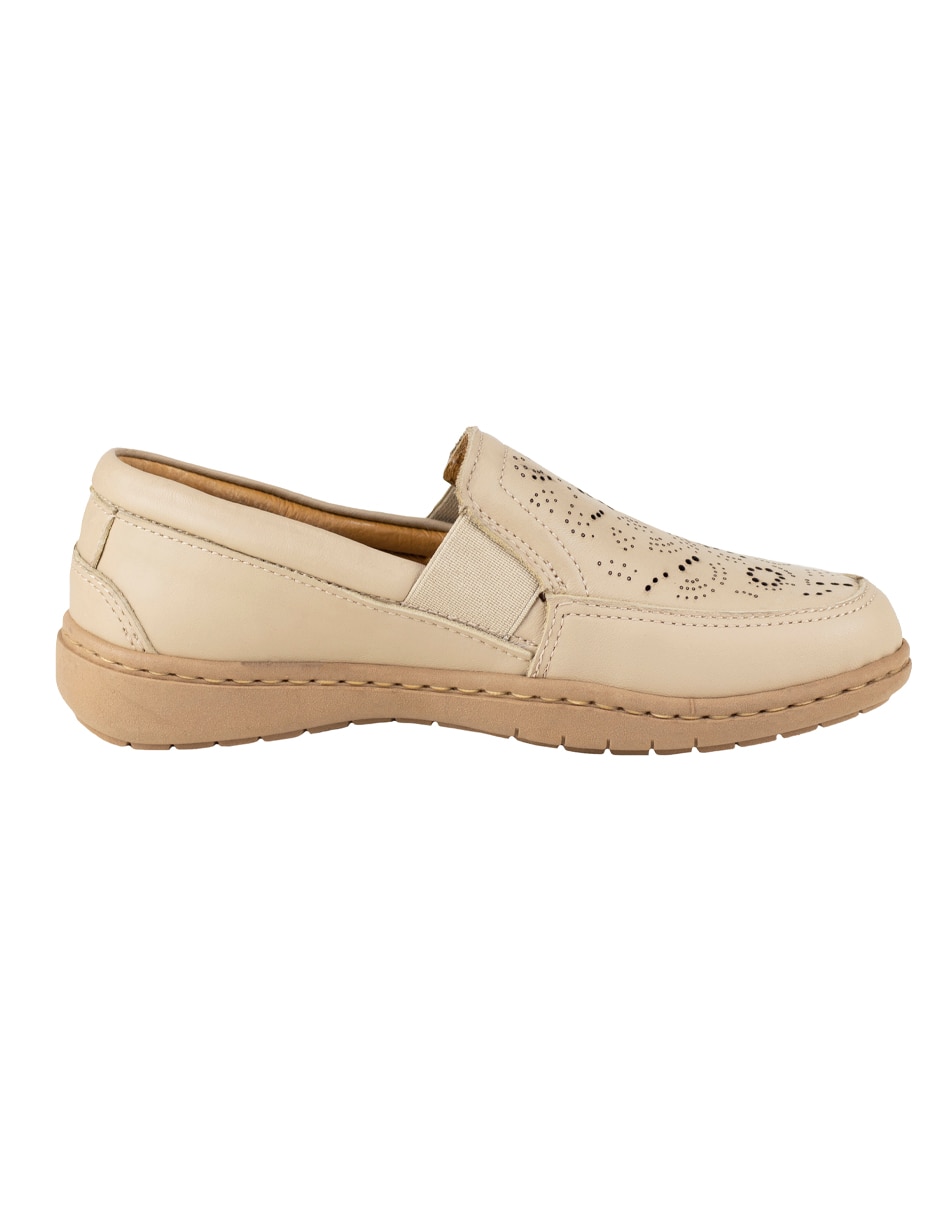 Mocasín de piel para mujer 6