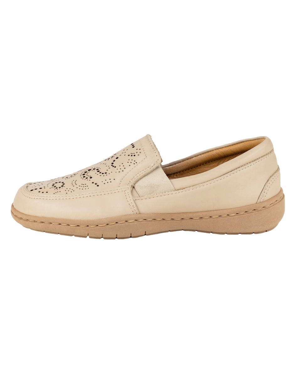 Mocasín de piel para mujer Mocasín de piel para mujer