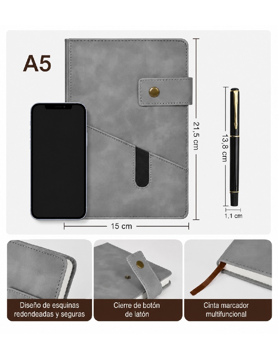 Set libreta hoja a rayas 4