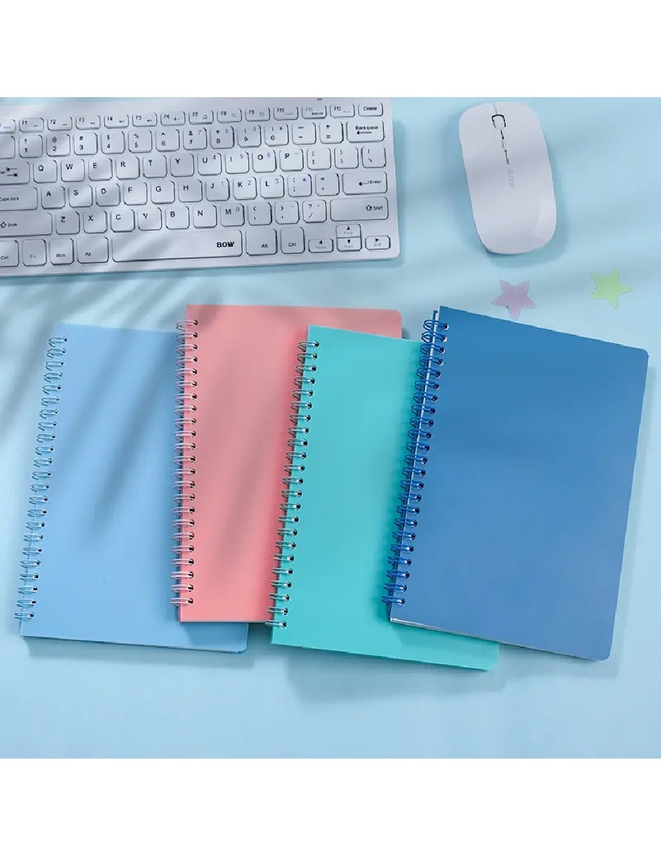 Set de cuadernos hoja a rayas 4