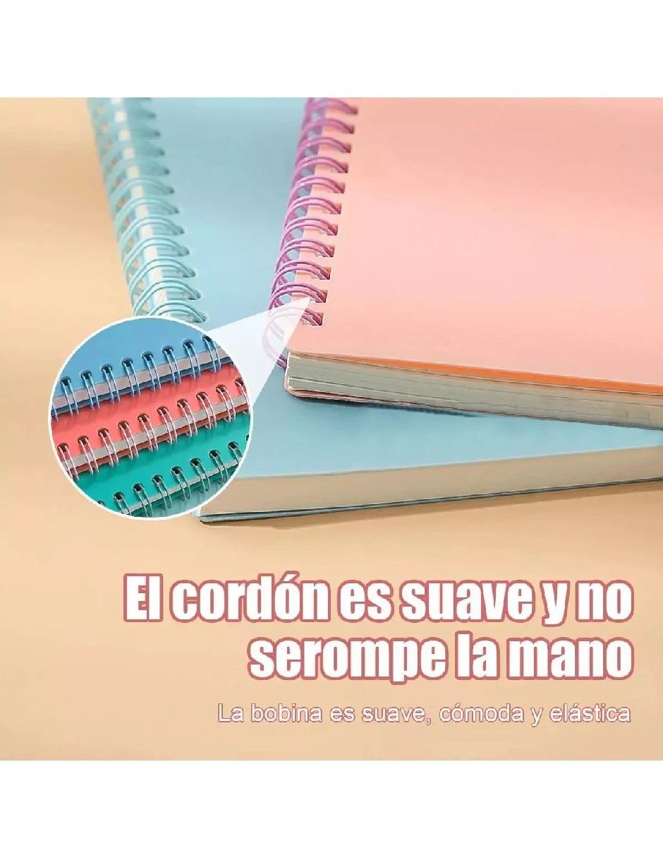 Set de cuadernos hoja a rayas 5