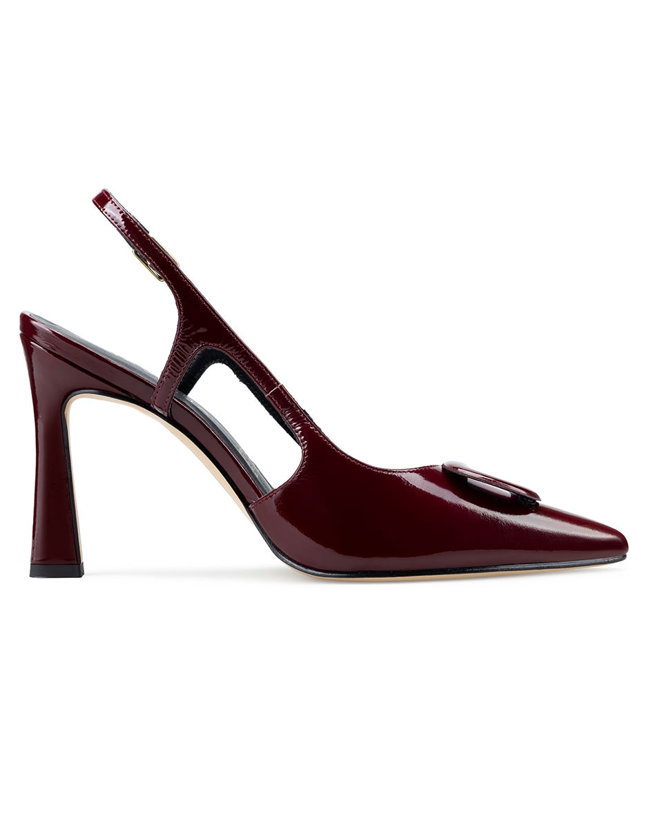 Zapatilla Charol piel 4