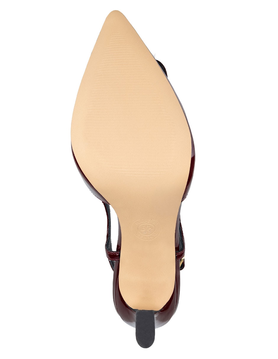 Zapatilla Charol piel 6