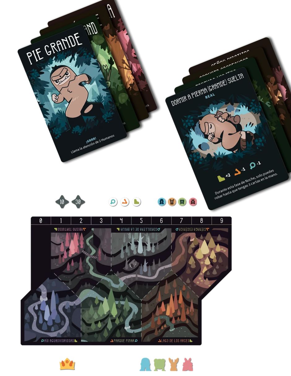 Twisted Cryptids juego en español Asmodee