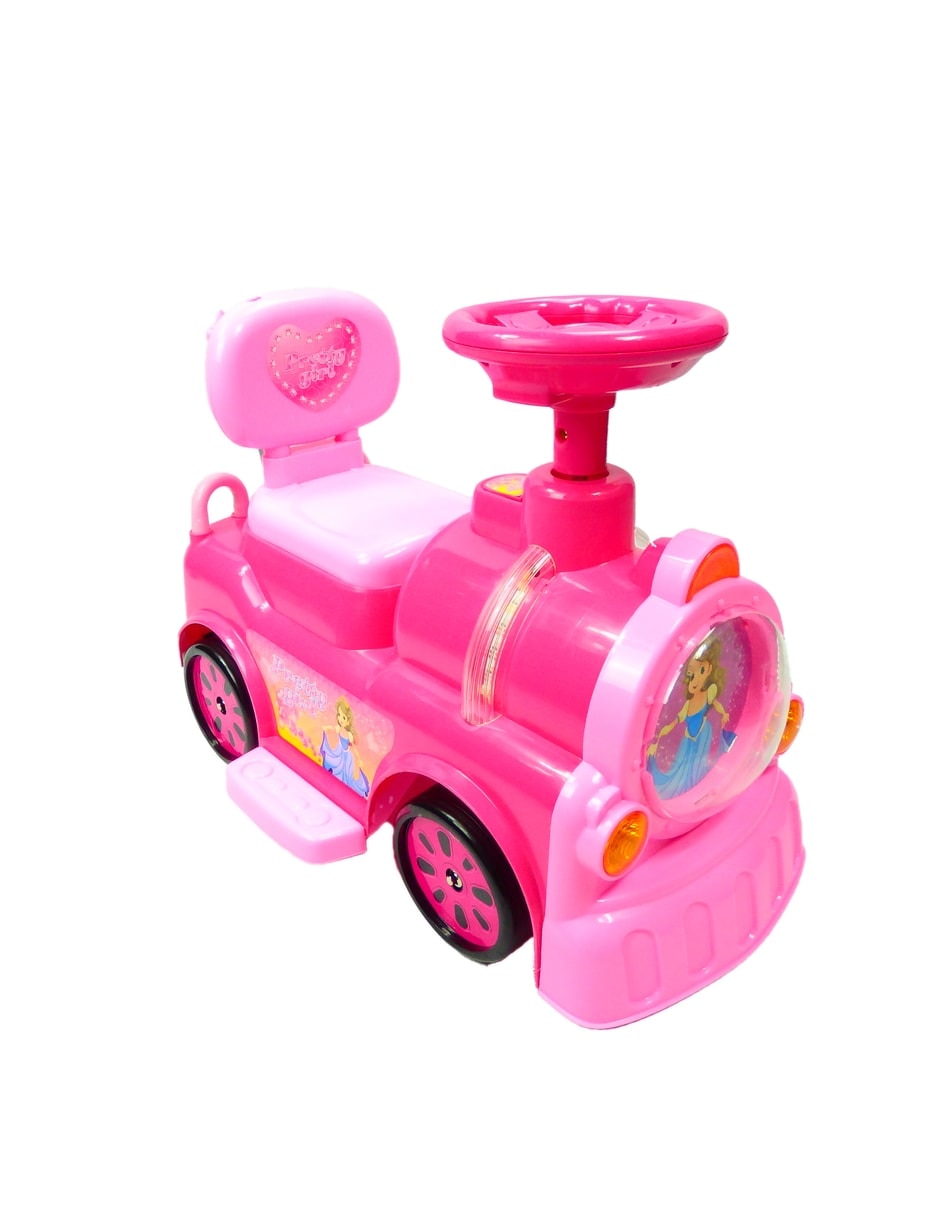 Tren montable The Baby Shop correpasillos de batería para niña