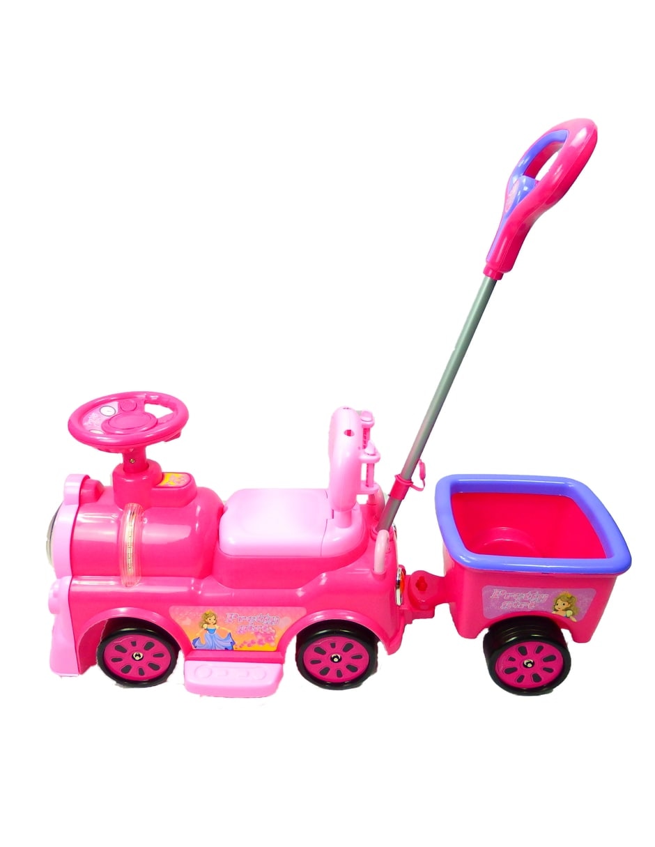 Tren montable The Baby Shop correpasillos de batería para niña