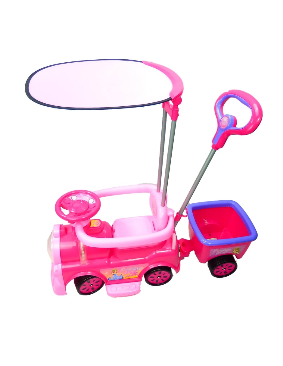 Tren montable The Baby Shop correpasillos de batería para niña
