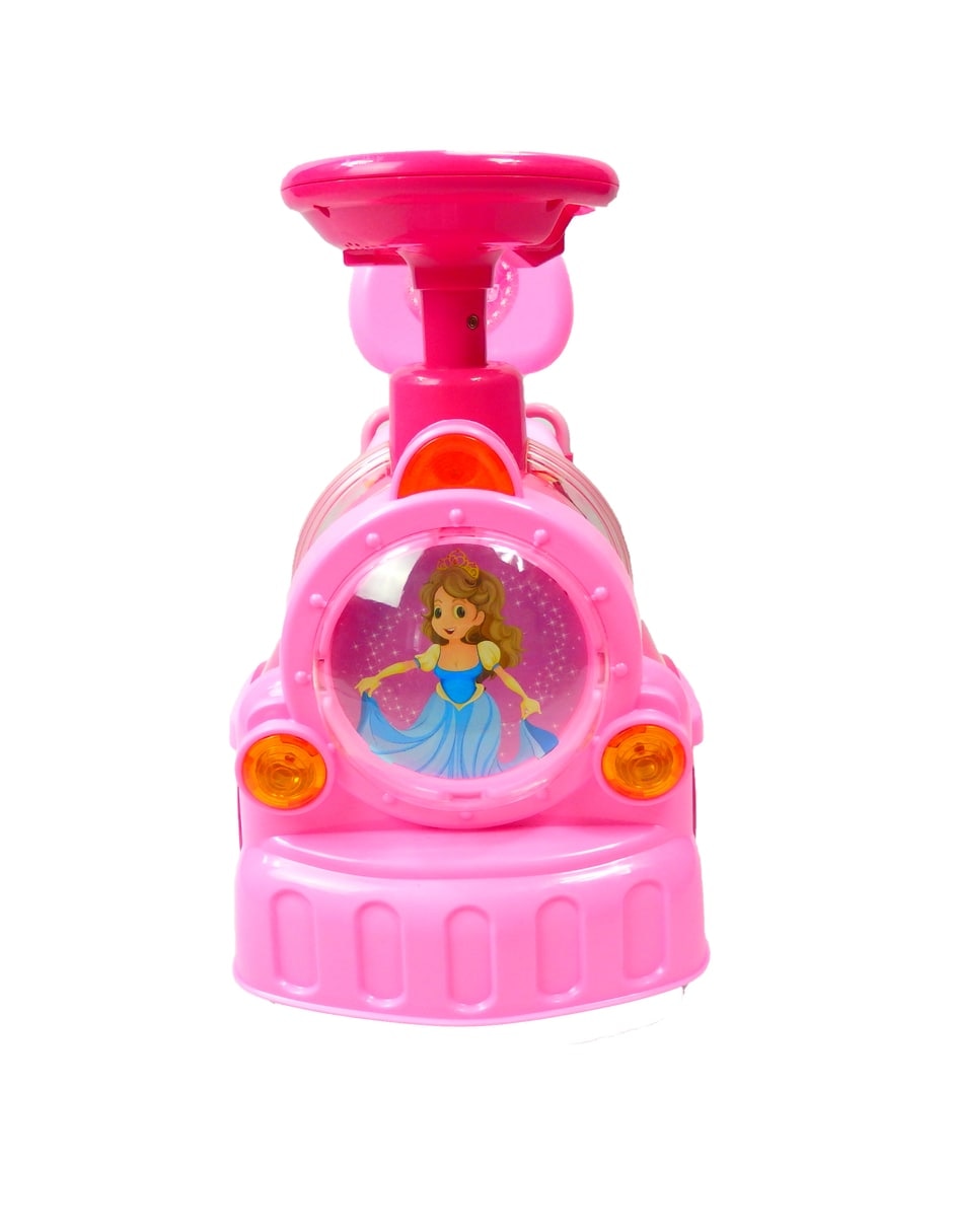 Tren montable The Baby Shop correpasillos de batería para niña