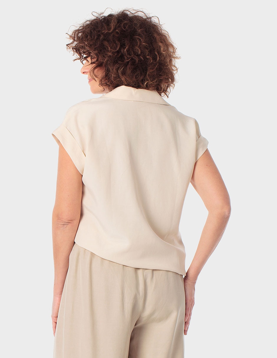 Blusa manga corta para mujer 2