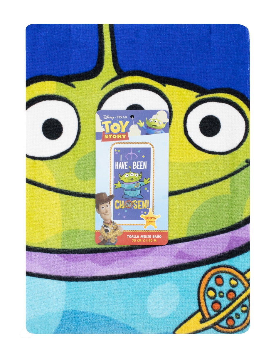 Toalla Home Access Toy Story Marcianitos Toy Story 5 de algodón