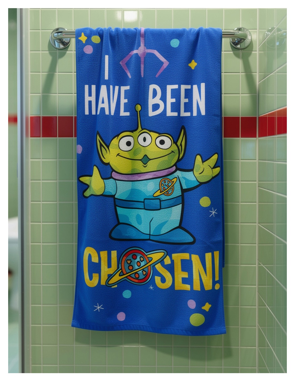 Toalla Home Access Toy Story Marcianitos Toy Story 5 de algodón