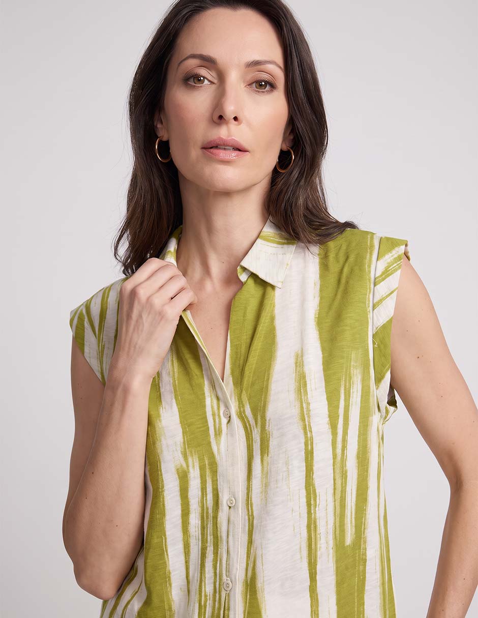 Blusa manga corta para mujer 3