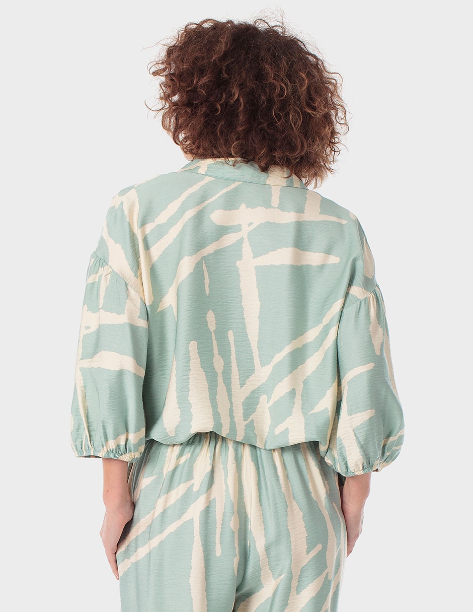 Blusa manga 3/4 para mujer 2
