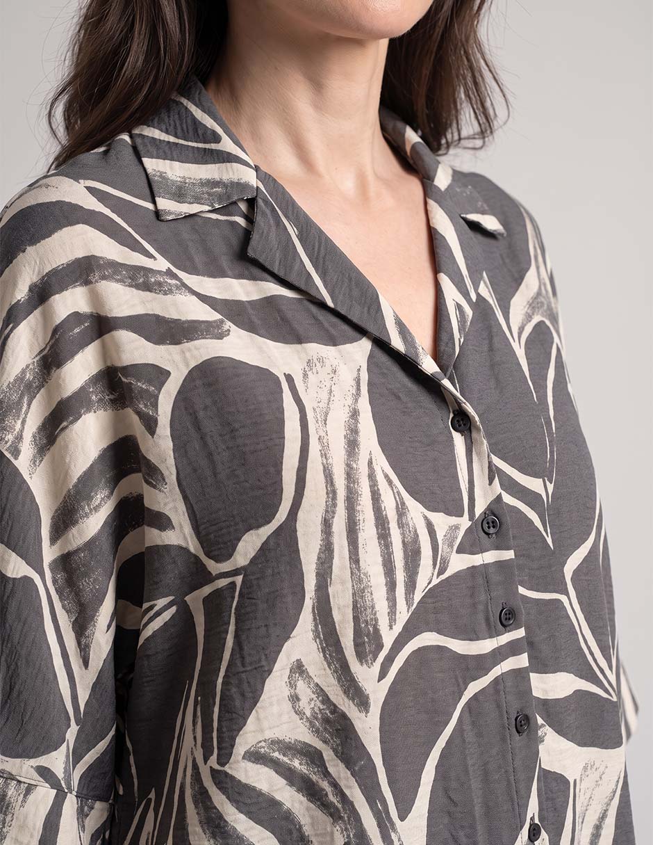 Blusa manga al codo para mujer 6