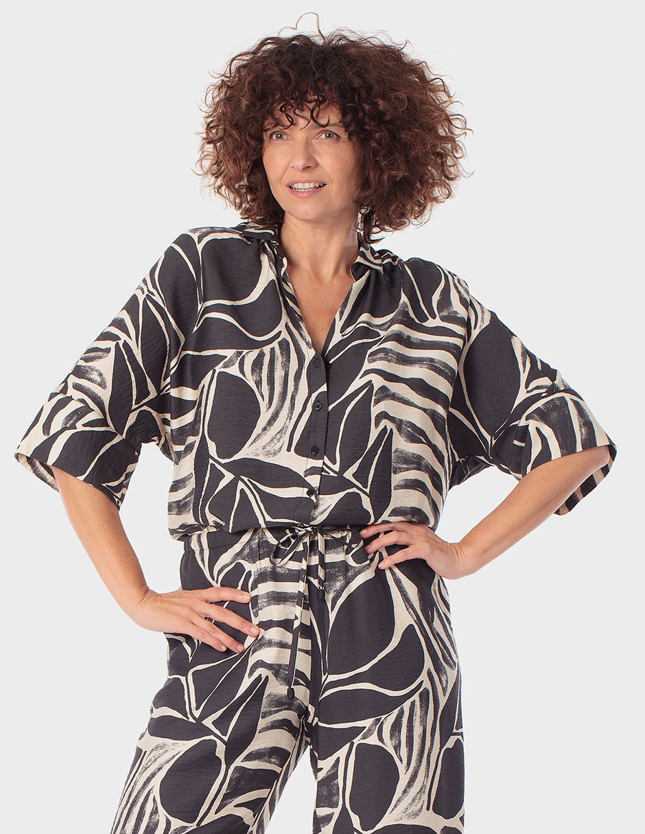 Blusa manga al codo para mujer Blusa manga al codo para mujer