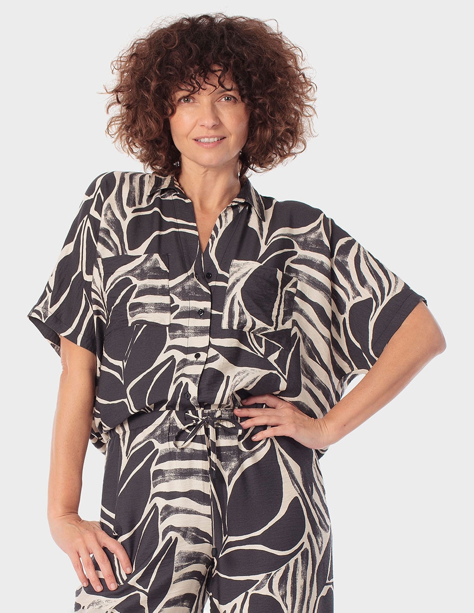 Blusa manga corta para mujer Blusa manga corta para mujer