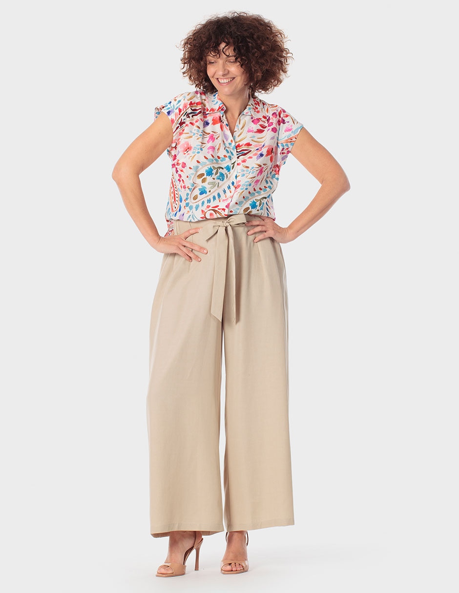 Blusa manga corta para mujer 3