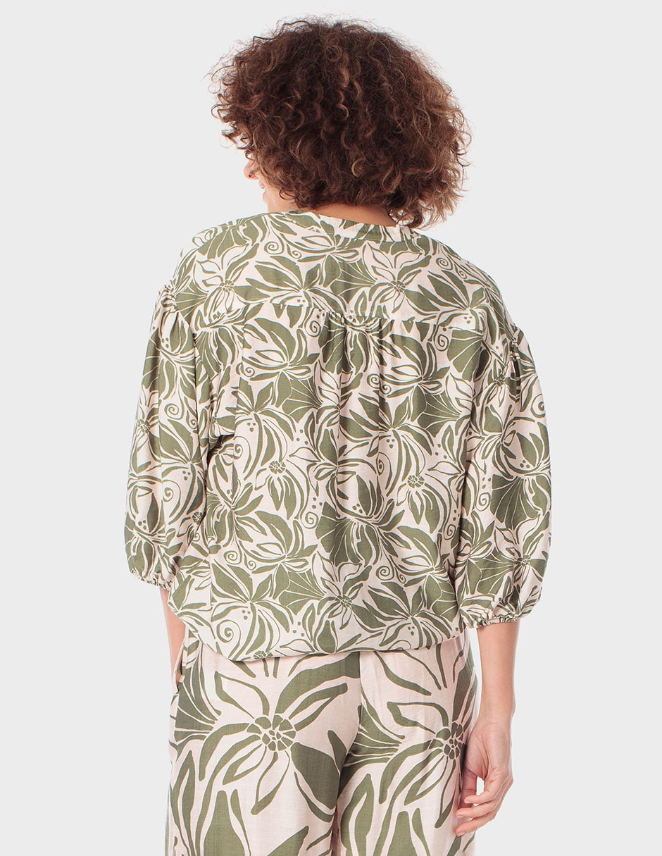 Blusa manga 3/4 para mujer 2