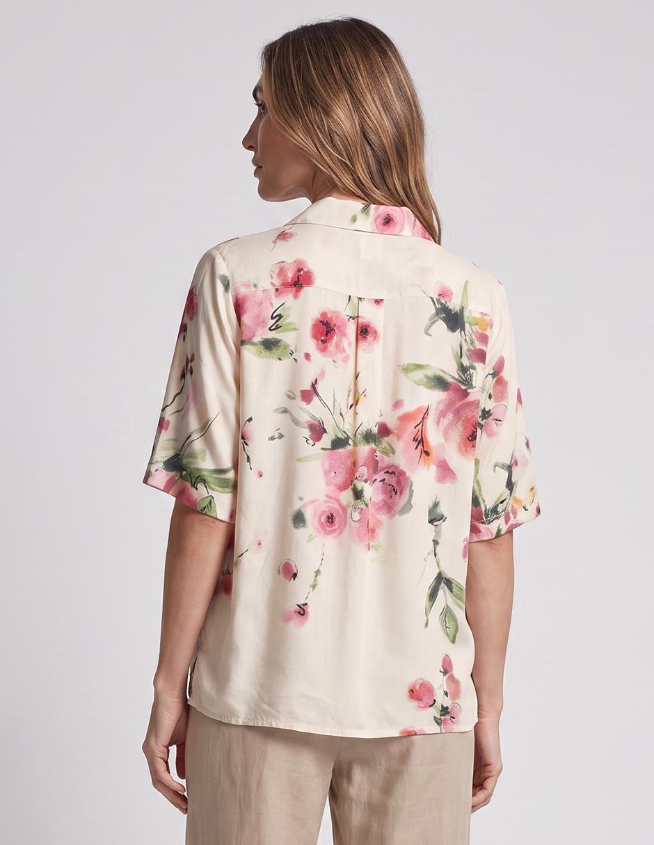 Blusa manga al codo para mujer 2