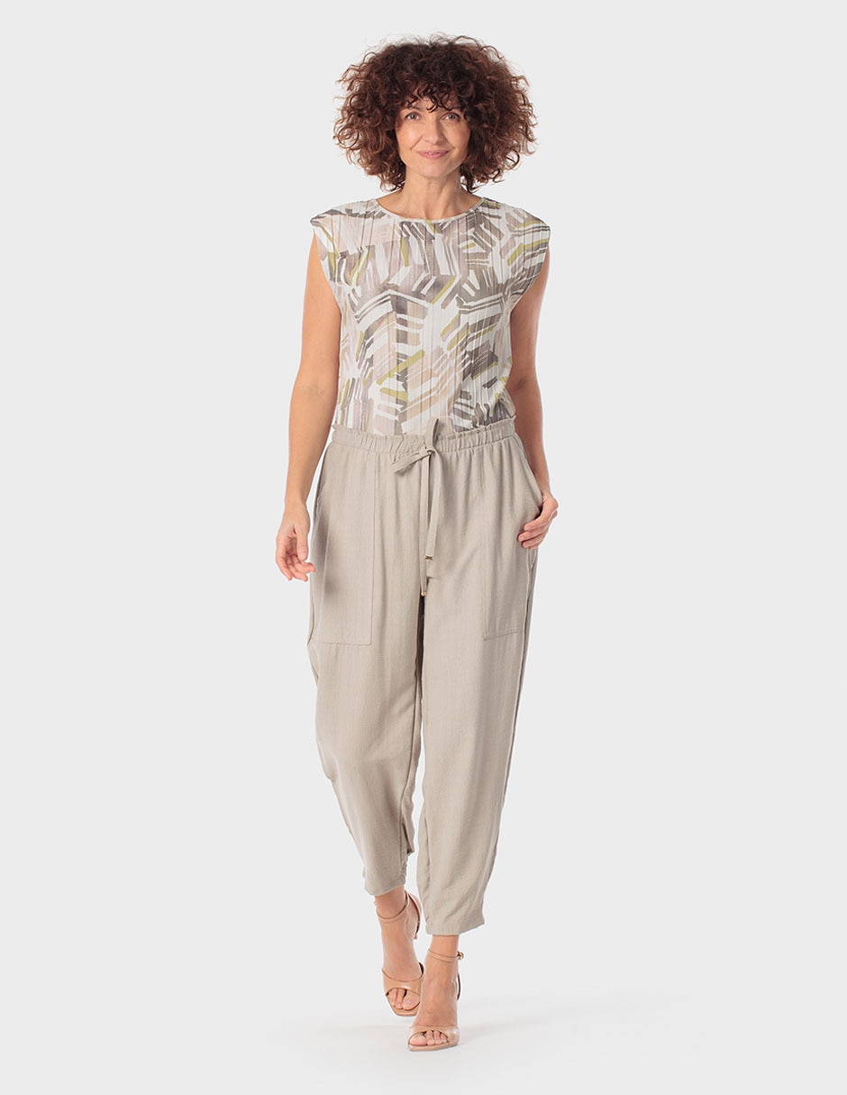Blusa manga corta para mujer 6