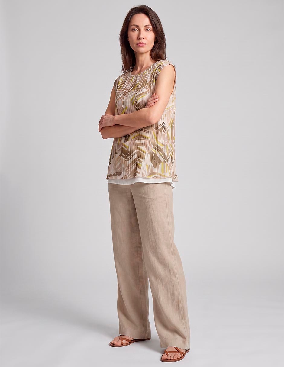Blusa manga corta para mujer 3