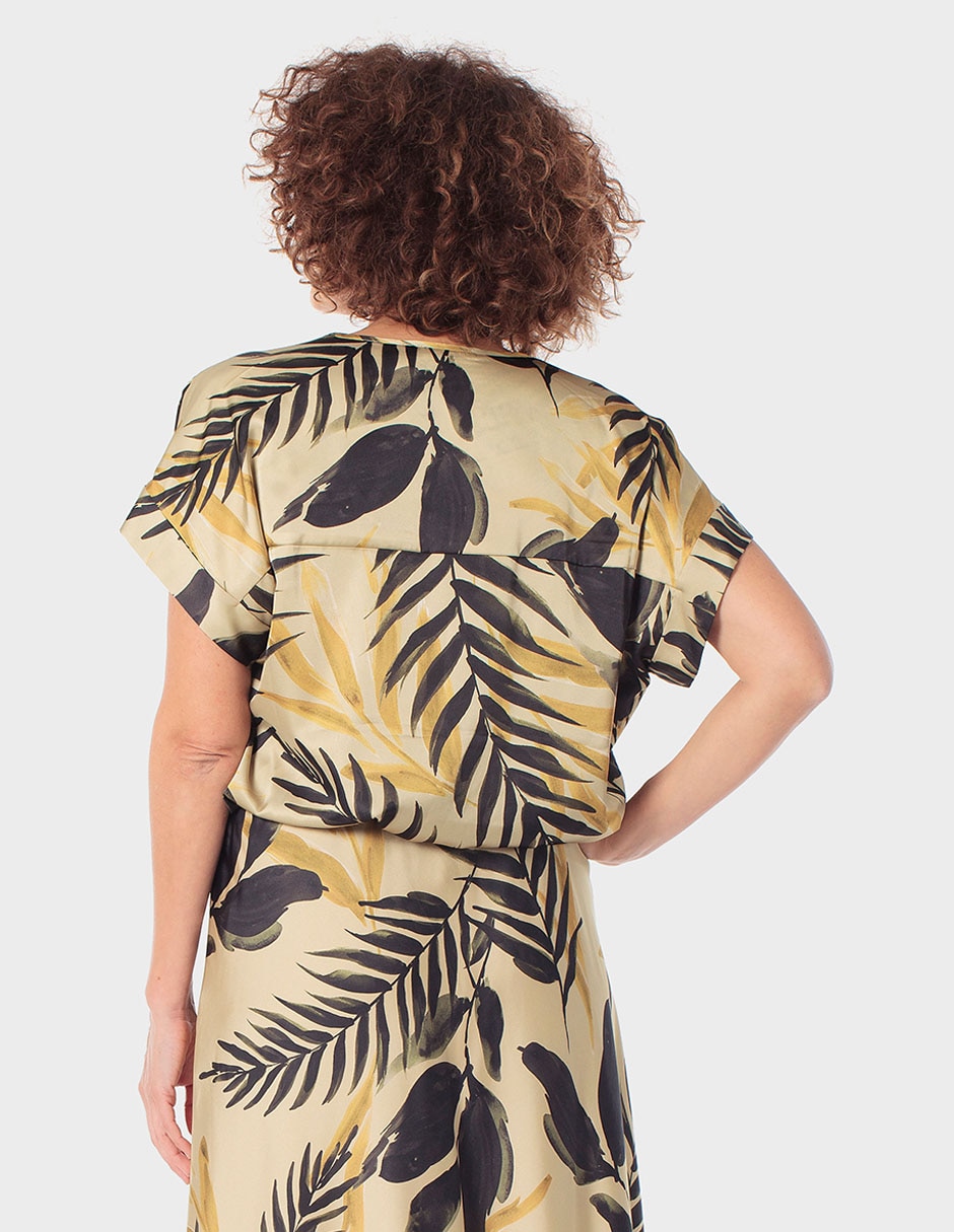 Blusa manga corta para mujer 2