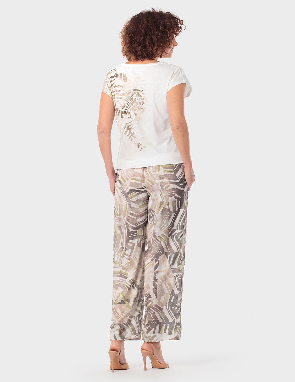 Pantalón Punt Roma recto para mujer