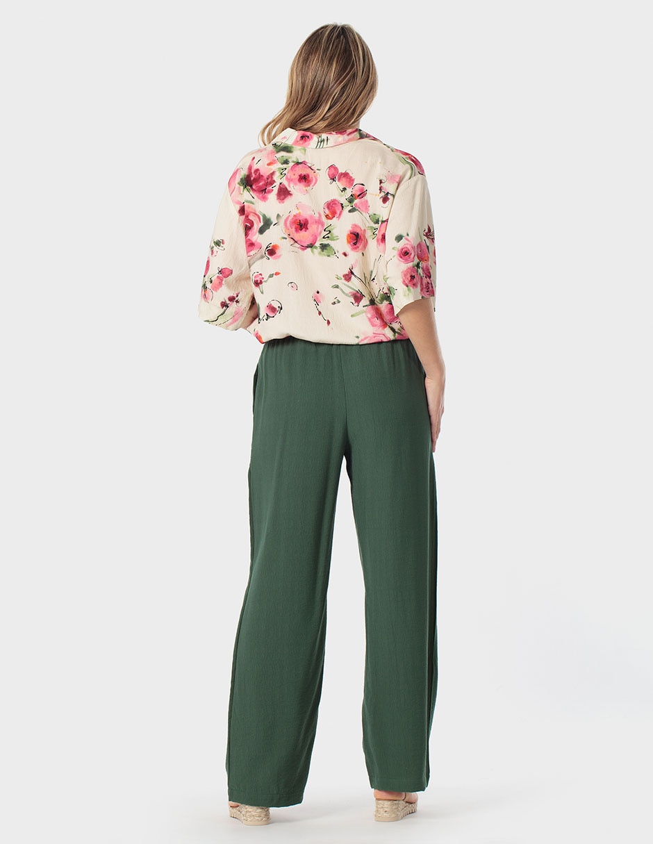 Pantalón punt roma straight para mujer
