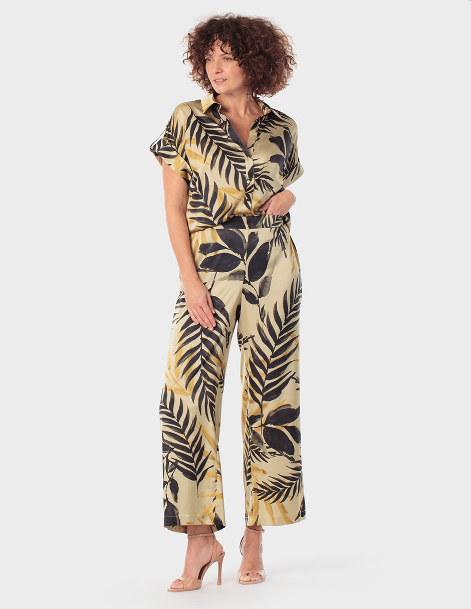 Pantalón relaxed amplio para mujer 3