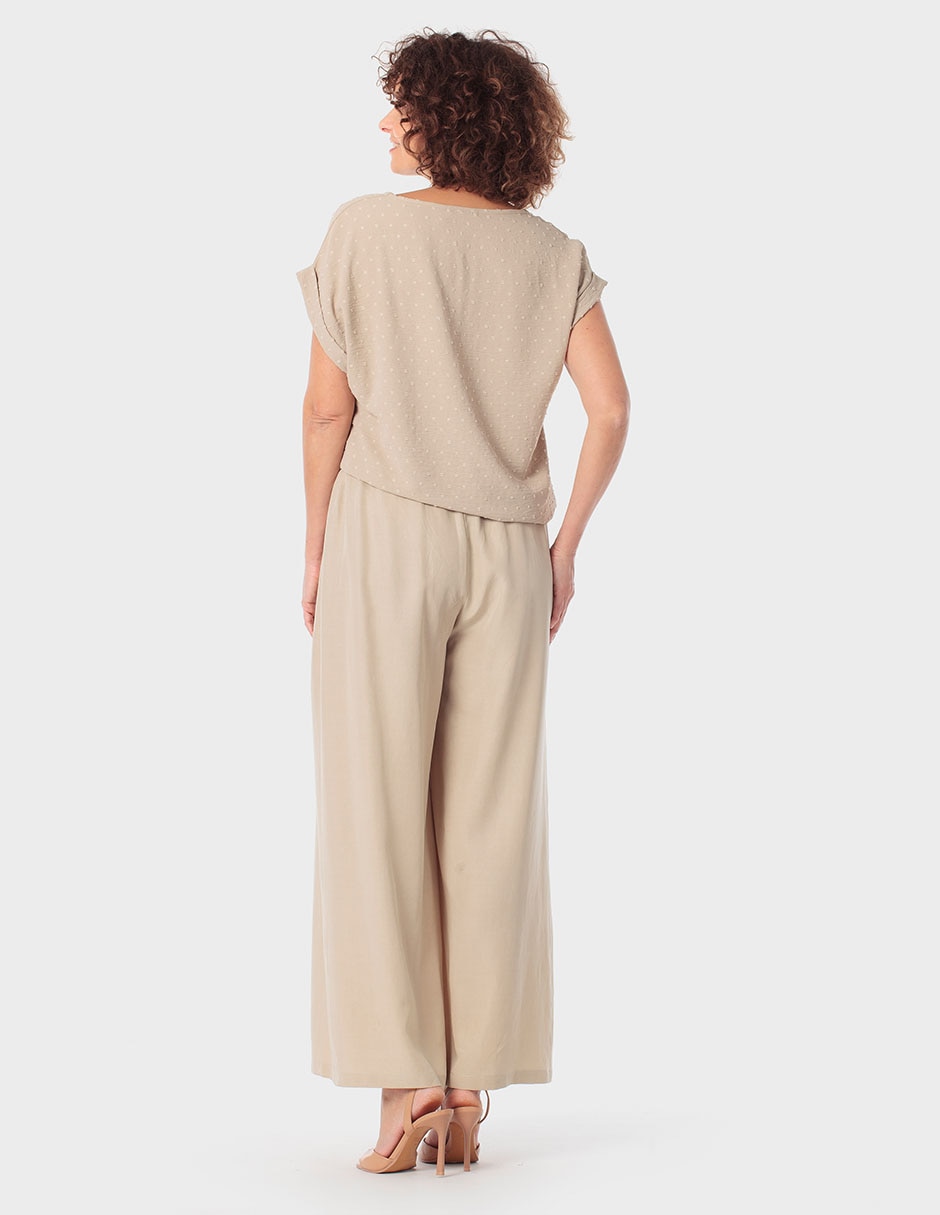 Pantalón Punt Roma amplio para mujer