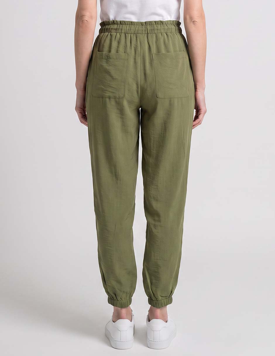Pantalón jogger Punt Roma slim para mujer