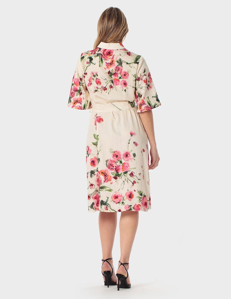 Vestido 3/4 casual para mujer 2