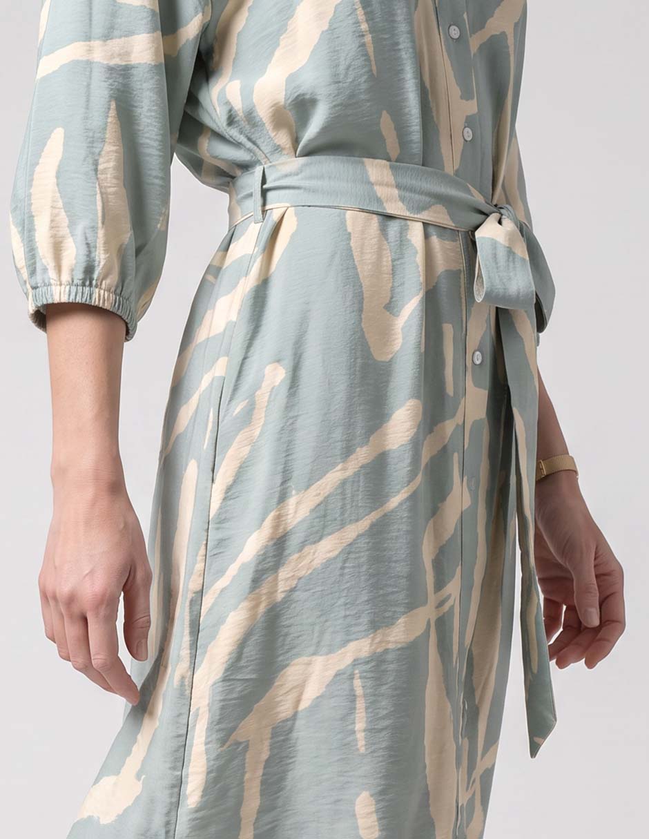 Vestido a la rodilla casual Punt Roma para mujer