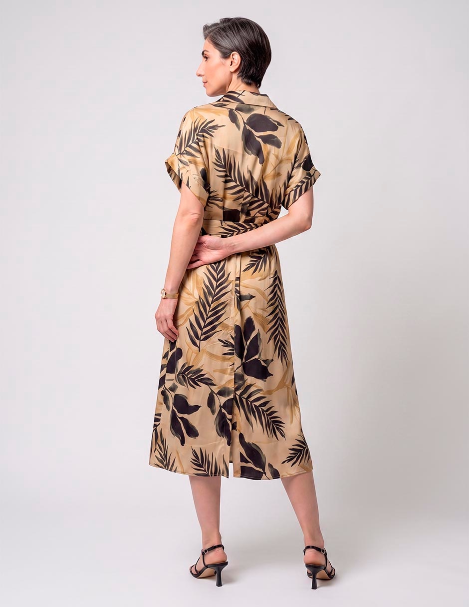 Vestido 3/4 casual para mujer 2