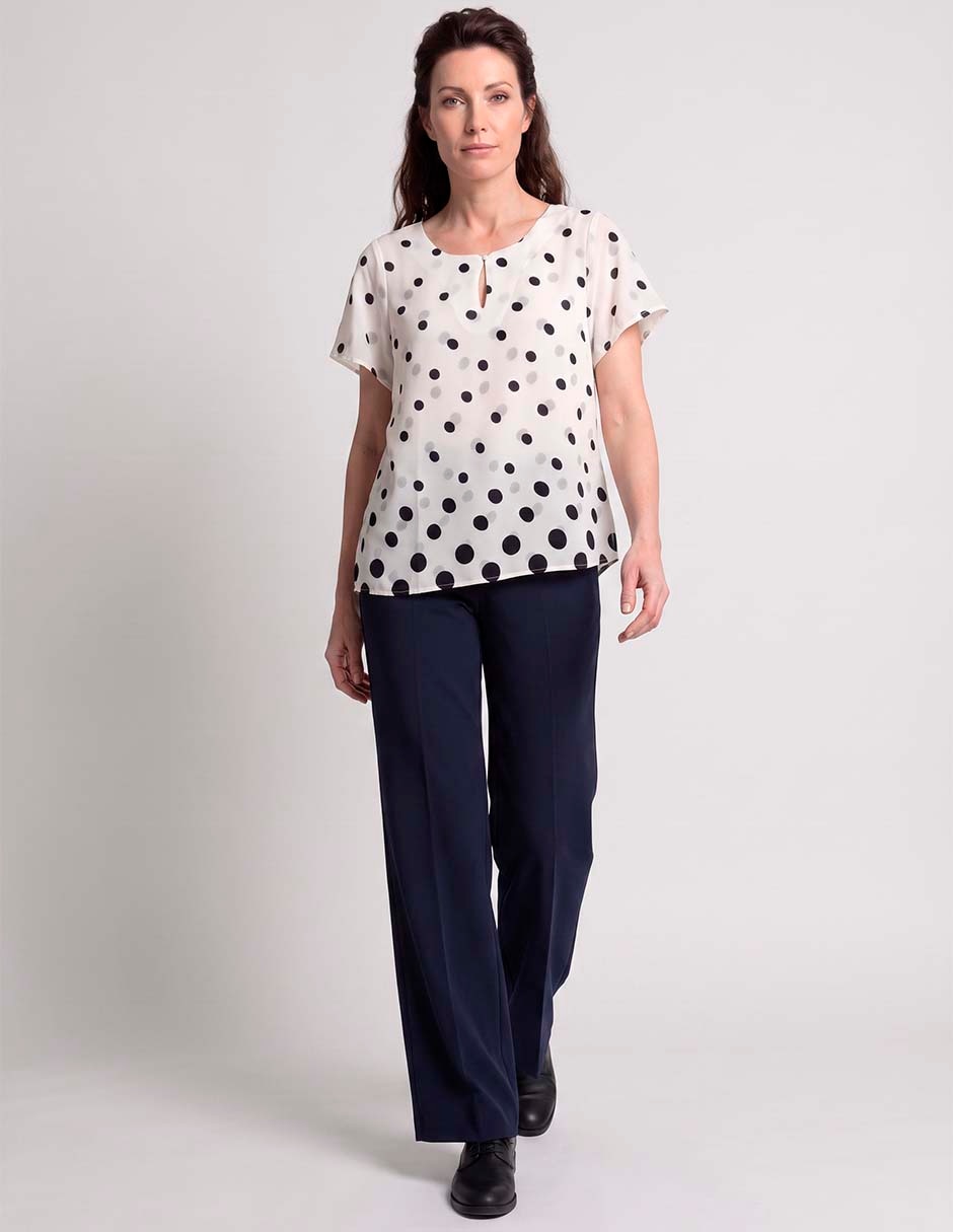 Blusa manga corta para mujer 3