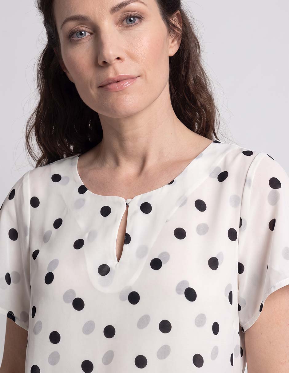 Blusa manga corta para mujer 2