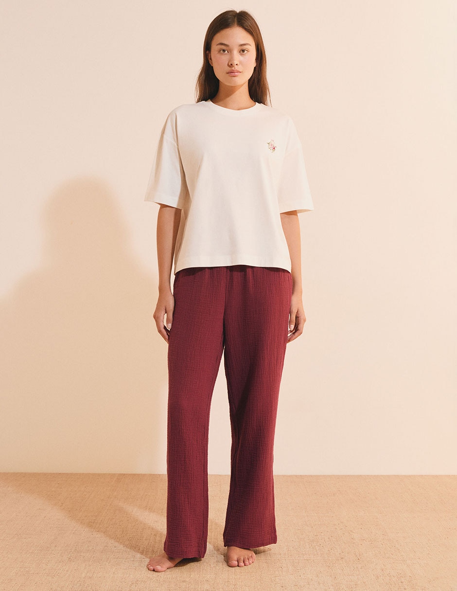 Playera pijama para mujer 3