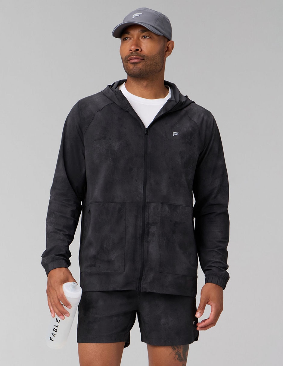 Chamarra casual con capucha para hombre Chamarra casual con capucha para hombre