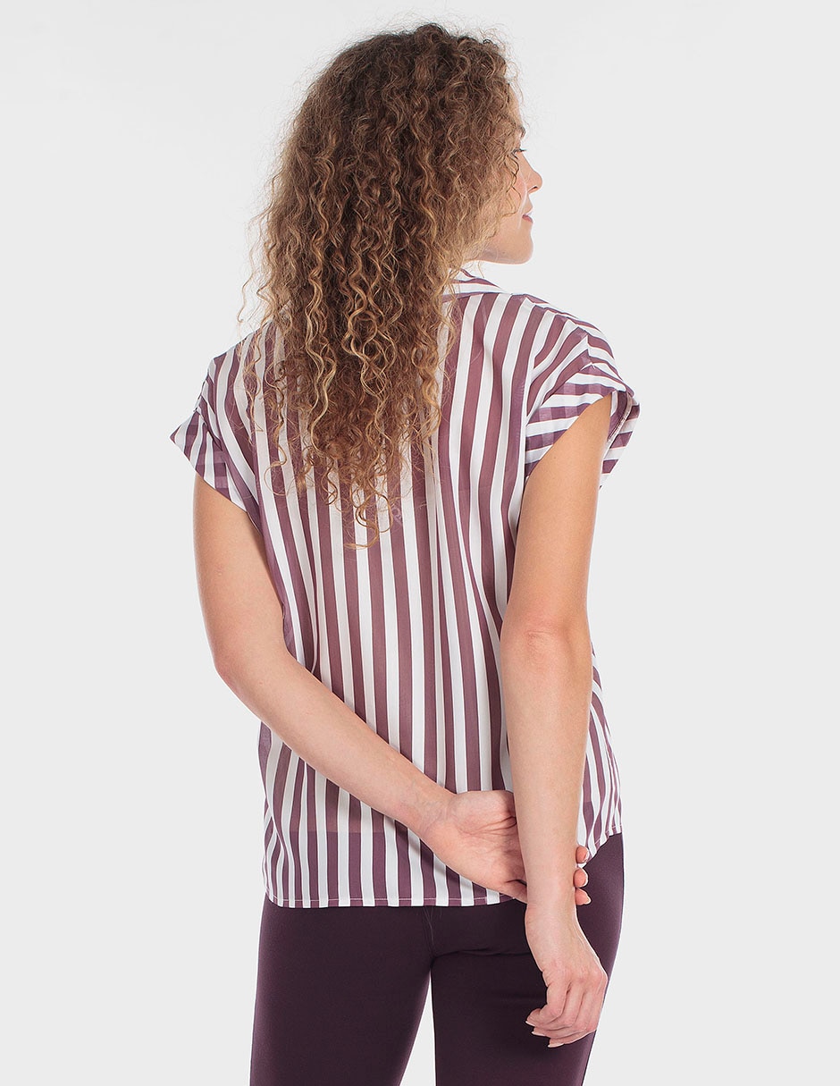 Blusa manga corta para mujer 2