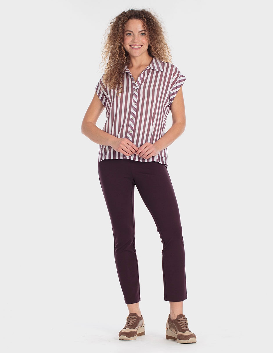 Blusa manga corta para mujer 3