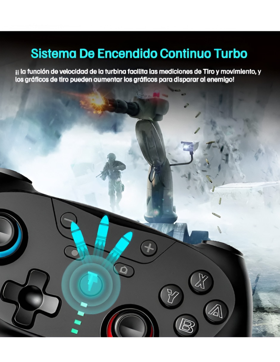 Control gamepad para celular compatible con Nintendo Switch 3