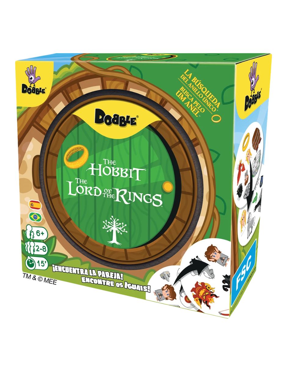 Dobble El señor de los anillos Asmodee