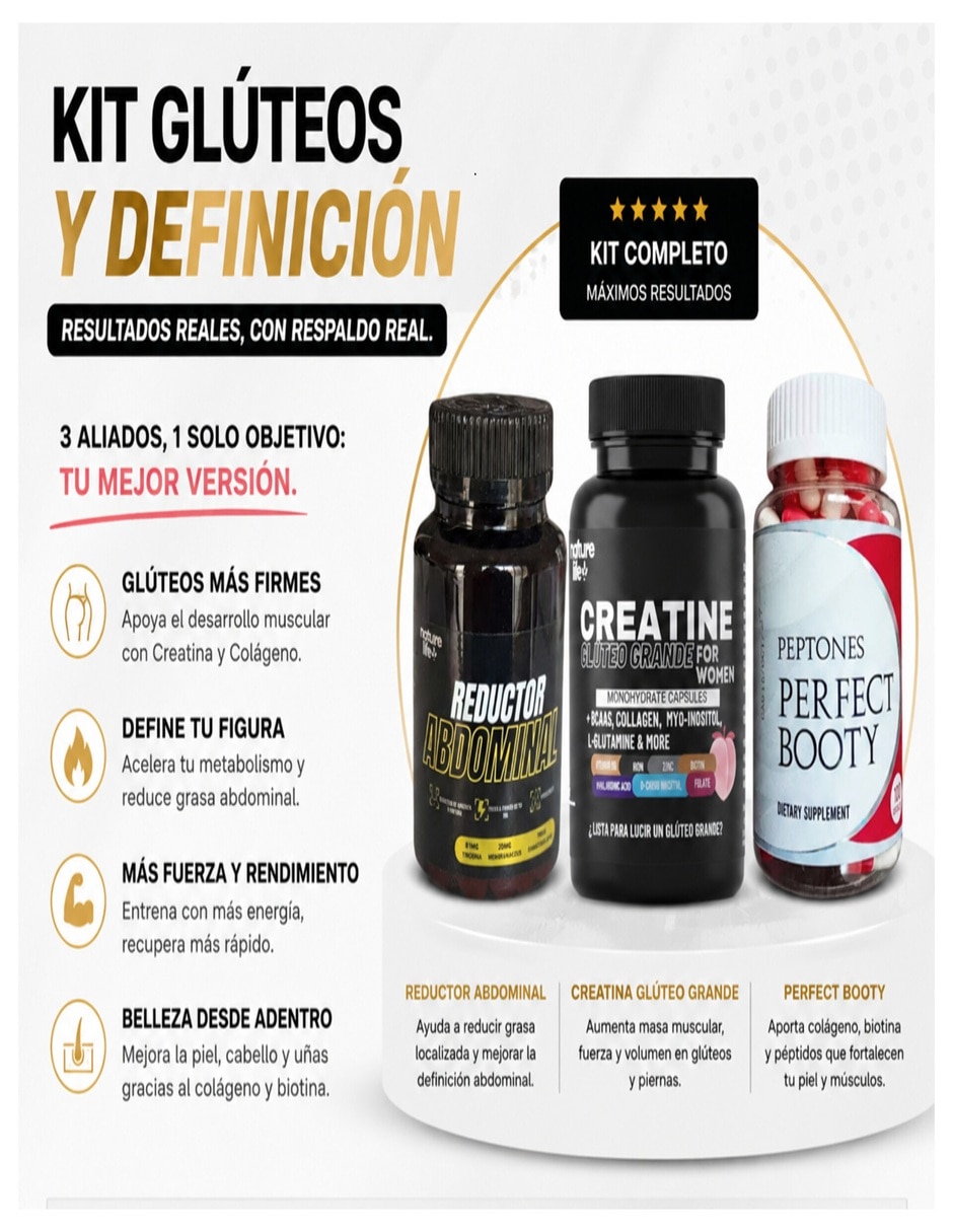 Set silueta & booty con Multivitamínico y Antioxidante 3